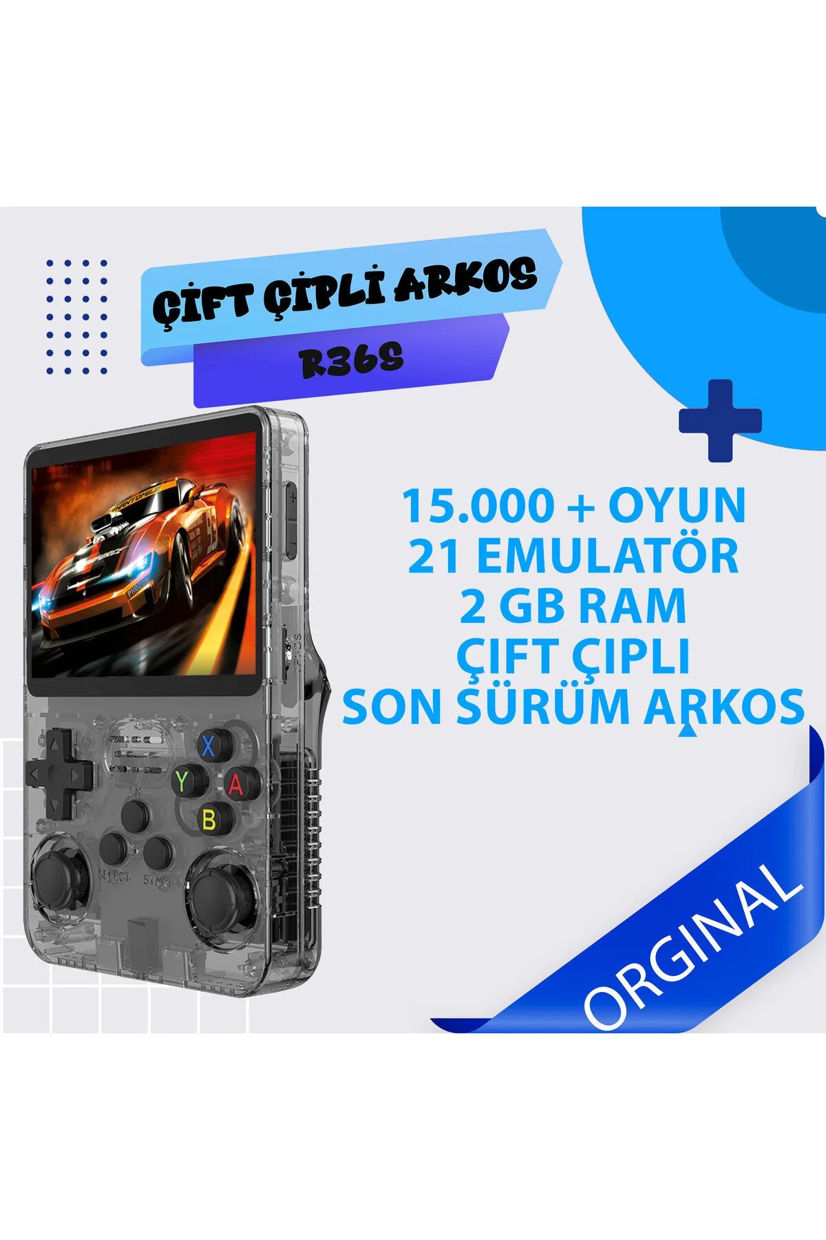 FuguToys RetroMax® – Taşınabilir Retro Oyun Konsolu